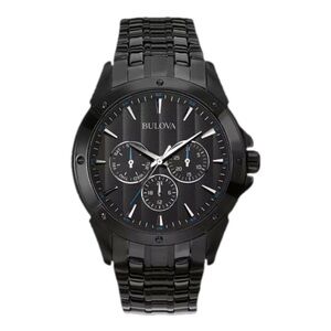 Bulova Classic Men`s Black Ion Quartz Watch
